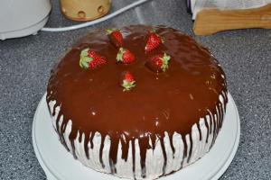 Stracciatella - Erdbeer - Schoko - Torte10