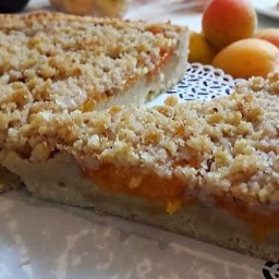 Marillenkuchen mit Honigstreuseln