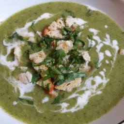 Grüne Frühlingssuppe