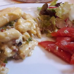 Schupfnudel Auflauf mit Speck